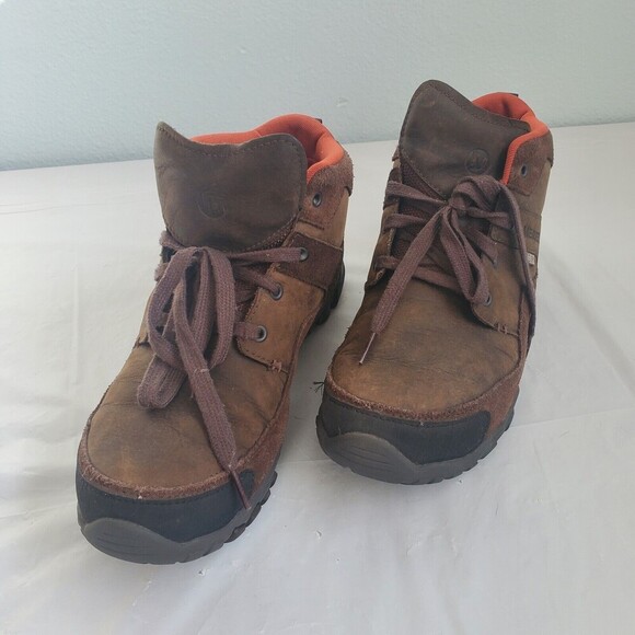 Merrell Mens Waterproof Boots Telluride Mid J23513  Brown Sz 8 UK 7.5 EU 41.5 - Picture 2 of 15